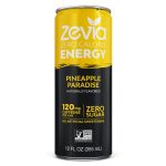 Zevia Zero Calorie Energy Drink, Pineapple Paradise, 12 Fl Oz (Pack of 12) - Image 5